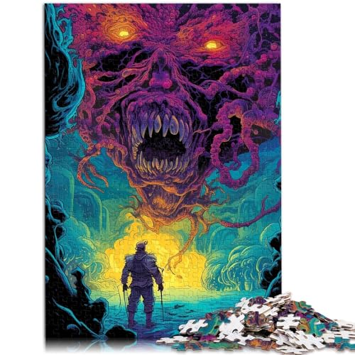 Puzzle für Erwachsene 1000 Teile Weltraumabenteurer Spielzeug Lernspiele Stressabbau 50 x 75 cm Künstlersammlung Bildende Kunst von DLBHSG