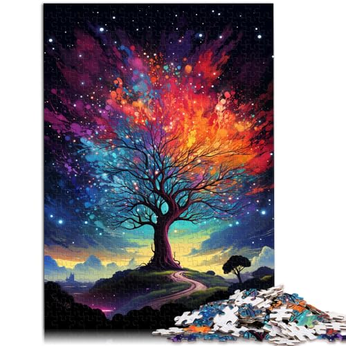Puzzle für Erwachsene 1000 Teile Weltraumbaum Quizspiel 50 x 75 cm Herausforderung für die Gehirnintelligenz süchtig machendes Spielzeug für Kinder ab 14 Jahren Puzzle für Erwachsene 1000 Teile Weltraumbaum Quizspiel 50 x 75 cm Herausforderung für die Gehirnintelligenz süchtig machendes Spielzeug für Kinder ab 14 Jahren von DLBHSG