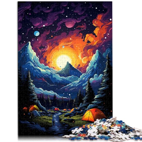 Puzzle für Erwachsene 1000 Teile Weltraumcamping pädagogisches Spielzeug zum Stressabbau 50 x 75 cm anspruchsvolles Spiel und Familienspiel Puzzle für Erwachsene 1000 Teile Weltraumcamping pädagogisches Spielzeug zum Stressabbau 50 x 75 cm anspruchsvolles Spiel und Familienspiel von DLBHSG