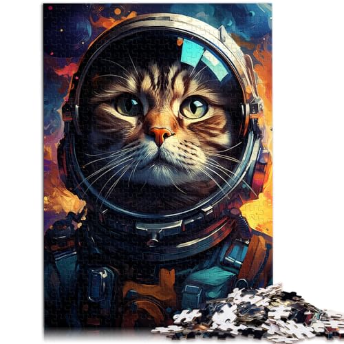 Puzzle für Erwachsene 1000 Teile Weltraumkatzen Lernspiele für Zuhause DIY-Spielzeug 50 x 75 cm Künstlersammlung bildende Kunst für Teenager ab 14 Jahren Puzzle für Erwachsene 1000 Teile Weltraumkatzen Lernspiele für Zuhause DIY-Spielzeug 50 x 75 cm Künstlersammlung bildende Kunst für Teenager ab 14 Jahren von DLBHSG