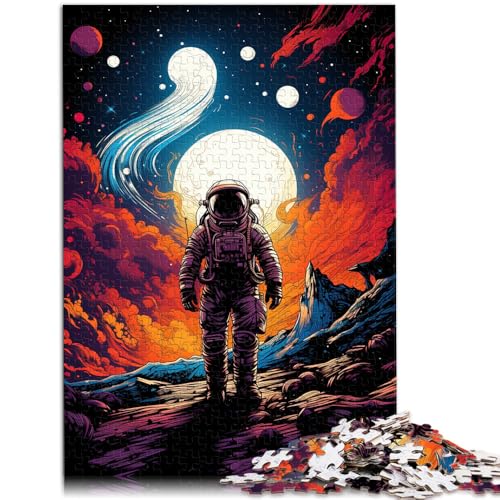 Puzzle für Erwachsene 1000 Teile Weltraumreise Lernspiel Herausforderungsspielzeug 50 x 75 cm Geburtstagsgeschenk Geschenke Wandkunst von DLBHSG