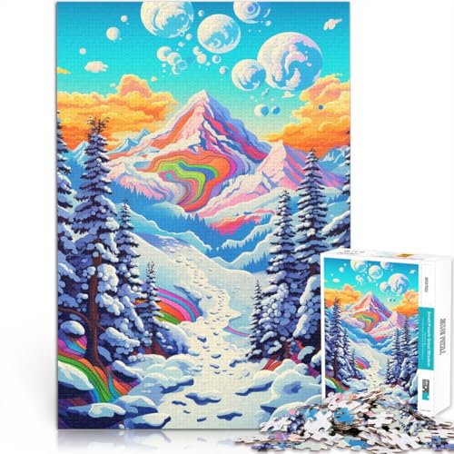 Puzzle für Erwachsene 1000 Teile Winterwald Lernpuzzle 26x38cm Geschenke für Freunde und Familie für Teenager ab 14 Jahren Puzzle für Erwachsene 1000 Teile Winterwald Lernpuzzle 26x38cm Geschenke für Freunde und Familie für Teenager ab 14 Jahren von DLBHSG