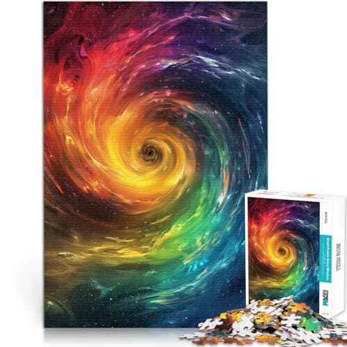 Puzzle für Erwachsene 1000 Teile Wirbel Heimdekoration Puzzle 50 x 75 cm tolles Geschenk für die ganze Familie ab 14 Jahren Puzzle für Erwachsene 1000 Teile Wirbel Heimdekoration Puzzle 50 x 75 cm tolles Geschenk für die ganze Familie ab 14 Jahren von DLBHSG