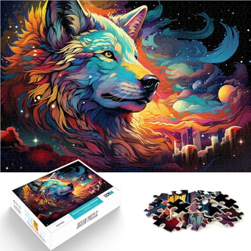 Puzzle für Erwachsene 1000 Teile Wolfsspielzeug Denkspiel 50 x 75 cm Wanddekoration einzigartige Geburtstags Teenager ab 14 Jahren Puzzle für Erwachsene 1000 Teile Wolfsspielzeug Denkspiel 50 x 75 cm Wanddekoration einzigartige Geburtstags Teenager ab 14 Jahren von DLBHSG