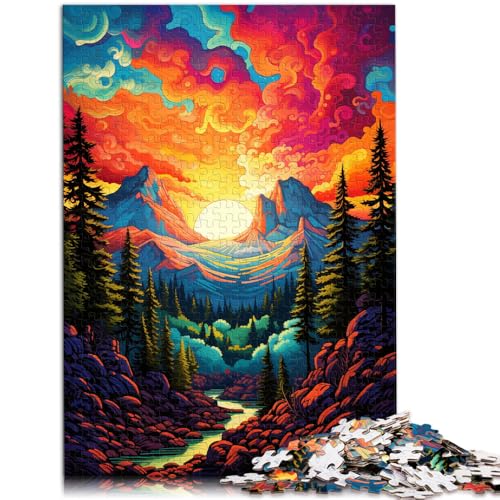 Puzzle für Erwachsene 1000 Teile Yosemite-Nationalpark Spielzeug Denkspiel 50 x 75 cm. Fördert die Liebe zwischen Paaren für Kinder ab 14 Jahren von DLBHSG