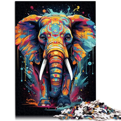 Puzzle für Erwachsene 1000 Teile afrikanische Elefanten Stressabbau 50 x 75 cm tolles Geschenk für die ganze Familie für Teenager ab 14 Jahren Puzzle für Erwachsene 1000 Teile afrikanische Elefanten Stressabbau 50 x 75 cm tolles Geschenk für die ganze Familie für Teenager ab 14 Jahren von DLBHSG