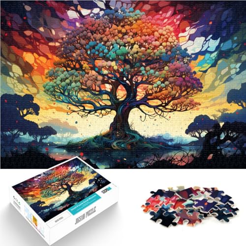 Puzzle für Erwachsene 1000 Teile bunter Fantasiebaum Denkspiel 26 x 38 cm Geburtstagsgeschenk Geschenke Wandkunst für Teenager ab 14 Jahren Puzzle für Erwachsene 1000 Teile bunter Fantasiebaum Denkspiel 26 x 38 cm Geburtstagsgeschenk Geschenke Wandkunst für Teenager ab 14 Jahren von DLBHSG