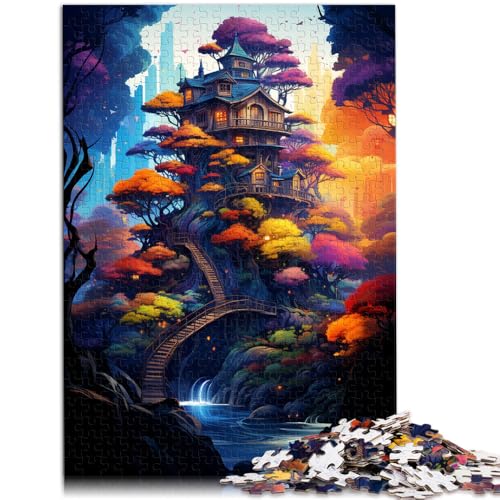 Puzzle für Erwachsene 1000 Teile buntes Baumhaus-Lernpuzzle 26 x 38 cm Künstlersammlung Bildende Kunst Puzzle für Erwachsene 1000 Teile buntes Baumhaus-Lernpuzzle 26 x 38 cm Künstlersammlung Bildende Kunst von DLBHSG