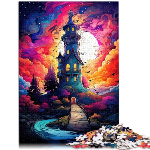Puzzle für Erwachsene 1000 Teile buntes Fantasieschloss schwierig und herausfordernd 50 x 75 cm Lernspiel für Geburtstag Weihnachten Puzzle für Erwachsene 1000 Teile buntes Fantasieschloss schwierig und herausfordernd 50 x 75 cm Lernspiel für Geburtstag Weihnachten von DLBHSG