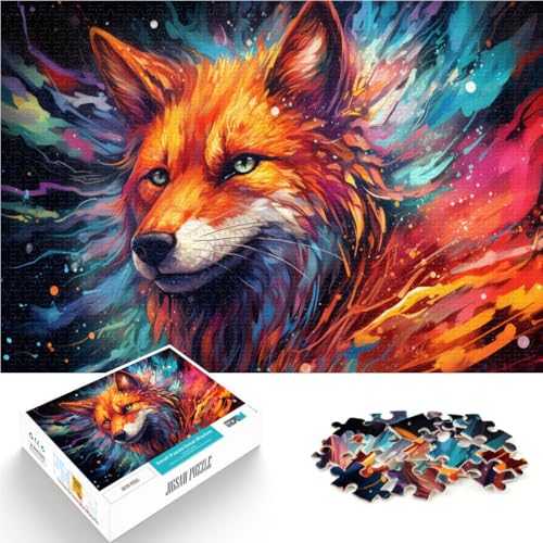 Puzzle für Erwachsene 1000 Teile buntes Fuchsspielzeug Denkspiel 26 x 38 cm mit passendem Poster und Quizblatt für Teenager ab 14 Jahren Puzzle für Erwachsene 1000 Teile buntes Fuchsspielzeug Denkspiel 26 x 38 cm mit passendem Poster und Quizblatt für Teenager ab 14 Jahren von DLBHSG