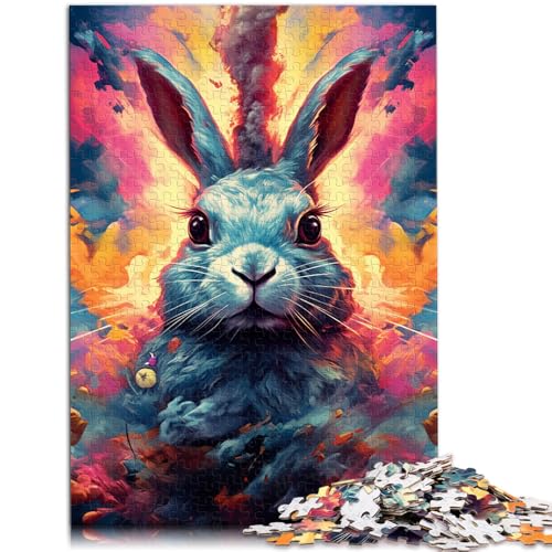 Puzzle für Erwachsene 1000 Teile buntes Kaninchen das Puzzle 50 x 75 cm Stressabbau Urlaub zu Hause Zeitvertreib für Teenager ab 14 Jahren Puzzle für Erwachsene 1000 Teile buntes Kaninchen das Puzzle 50 x 75 cm Stressabbau Urlaub zu Hause Zeitvertreib für Teenager ab 14 Jahren von DLBHSG