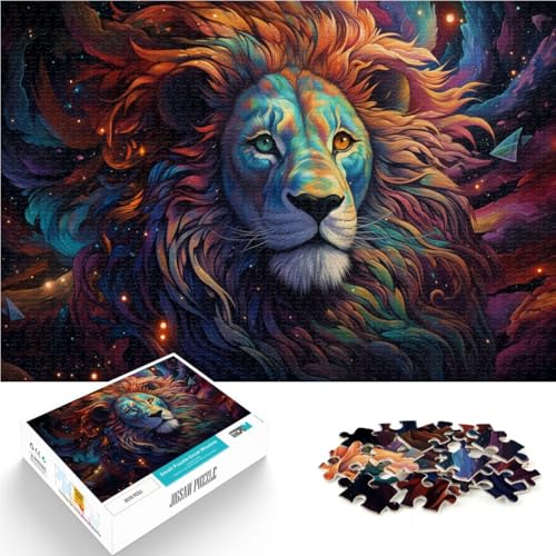 Puzzle für Erwachsene 1000 Teile buntes Löwenuniversum Denksport-Puzzle 50 x 75 cm Lernspiel für Geburtstag Weihnachten von DLBHSG