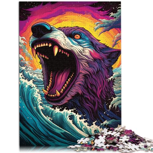 Puzzle für Erwachsene 1000 Teile buntes Wolfsspielzeug Denkspiel 26 x 38 cm ganze Familie für Teenager ab 14 Jahren Puzzle für Erwachsene 1000 Teile buntes Wolfsspielzeug Denkspiel 26 x 38 cm ganze Familie für Teenager ab 14 Jahren von DLBHSG