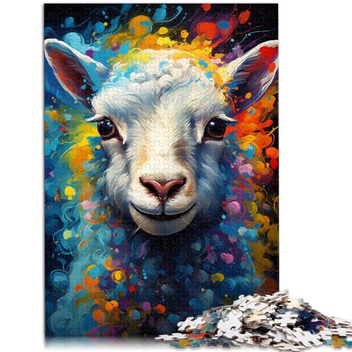 Puzzle für Erwachsene 1000 Teile buntes süßes Schaf-Quizspiel 50 x 75 cm einzigartige Heimdekoration und Geschenke für Teenager ab 14 Jahren Puzzle für Erwachsene 1000 Teile buntes süßes Schaf-Quizspiel 50 x 75 cm einzigartige Heimdekoration und Geschenke für Teenager ab 14 Jahren von DLBHSG