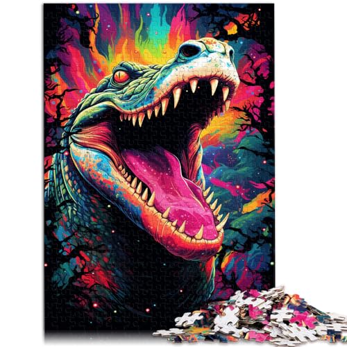 Puzzle für Erwachsene 1000 Teile buntes wildes Krokodil Familienspiel für und 50 x 75 cm Lernspiel für Geburtstag Weihnachten Puzzle für Erwachsene 1000 Teile buntes wildes Krokodil Familienspiel für und 50 x 75 cm Lernspiel für Geburtstag Weihnachten von DLBHSG