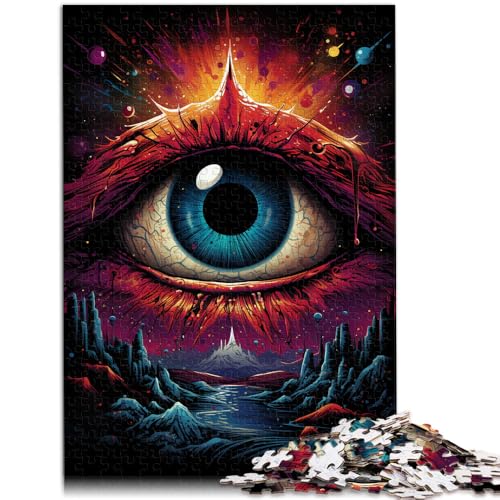 Puzzle für Erwachsene 1000 Teile das kosmische Auge Lernpuzzle 50 x 75 cm geeignet als Schreibtischdekoration Puzzle für Erwachsene 1000 Teile das kosmische Auge Lernpuzzle 50 x 75 cm geeignet als Schreibtischdekoration von DLBHSG