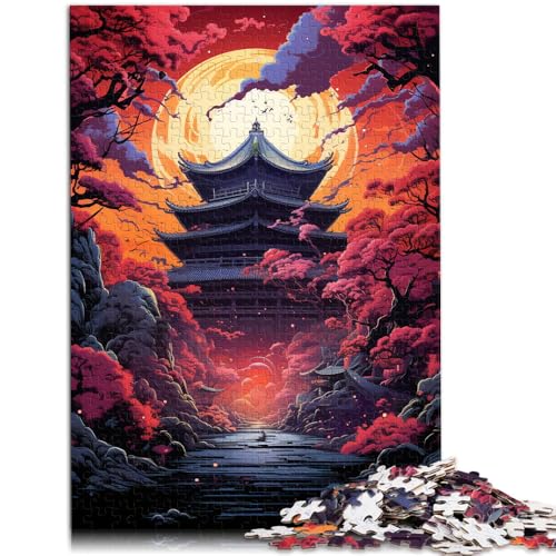 Puzzle für Erwachsene 1000 Teile der Schrein pädagogisches Spielzeug zum Stressabbau 50 x 75 cm geeignet als Schreibtischdekoration von DLBHSG