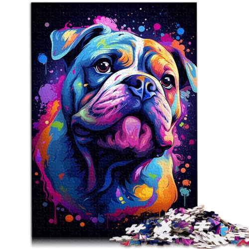 Puzzle für Erwachsene 1000 Teile eine sanfte Bulldogge Spaß für die ganze Familie 26 x 38 cm einzigartige Geburtstags- und Geschenkideen für Teenager ab 14 Jahren Puzzle für Erwachsene 1000 Teile eine sanfte Bulldogge Spaß für die ganze Familie 26 x 38 cm einzigartige Geburtstags- und Geschenkideen für Teenager ab 14 Jahren von DLBHSG