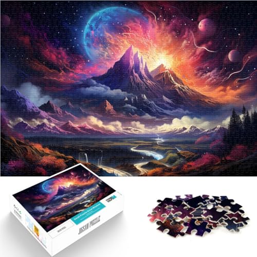 Puzzle für Erwachsene 1000 Teile farbenfrohe Natur Lernspiele für Zuhause DIY-Spielzeug 26 x 38 cm stärkt die Liebe zwischen Paaren für 14-Jährige Puzzle für Erwachsene 1000 Teile farbenfrohe Natur Lernspiele für Zuhause DIY-Spielzeug 26 x 38 cm stärkt die Liebe zwischen Paaren für 14-Jährige von DLBHSG
