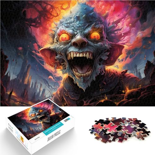 Puzzle für Erwachsene 1000 Teile farbenfrohes Dämonenkrieger-Quizspiel 26 x 38 cm Geburtstagsgeschenk Geschenke Wandkunst für Kinder ab 14 Jahren Puzzle für Erwachsene 1000 Teile farbenfrohes Dämonenkrieger-Quizspiel 26 x 38 cm Geburtstagsgeschenk Geschenke Wandkunst für Kinder ab 14 Jahren von DLBHSG