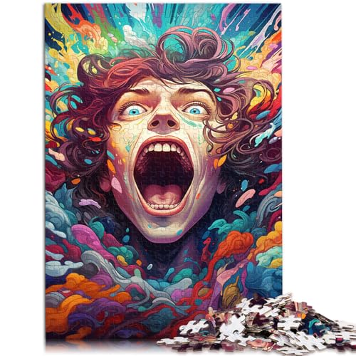 Puzzle für Erwachsene 1000 Teile farbenfrohes Fantasie-Puzzle für kleine Jungen Lernspiele für Zuhause DIY-Spielzeug 50 x 75 cm Geschenke für Freunde und Familie von DLBHSG