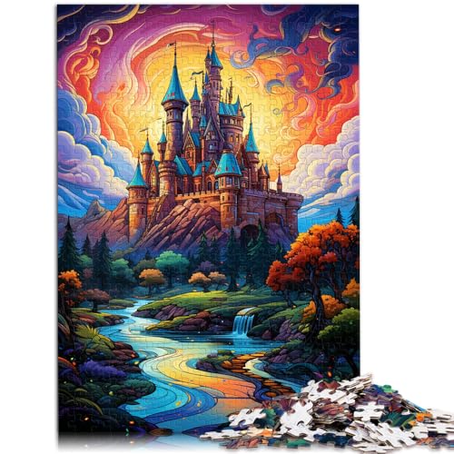 Puzzle für Erwachsene 1000 Teile farbenfrohes Fantasieschloss anspruchsvolles Spiel Geschenke 50 x 75 cm stärkt die Liebe zwischen Paaren Puzzle für Erwachsene 1000 Teile farbenfrohes Fantasieschloss anspruchsvolles Spiel Geschenke 50 x 75 cm stärkt die Liebe zwischen Paaren von DLBHSG