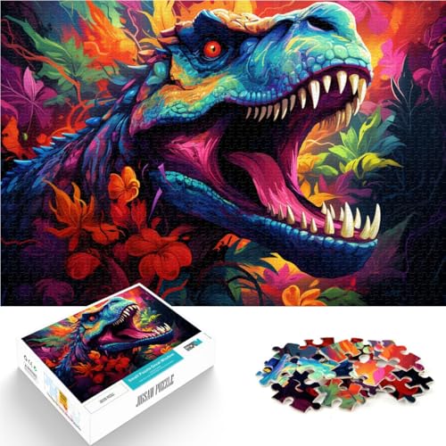 Puzzle für Erwachsene 1000 Teile farbenfrohes Fantasy-Dinosaurier-Quizspiel 50 x 75 cm anspruchsvolles Spiel und Familienspiel für Kinder ab 14 Jahren Puzzle für Erwachsene 1000 Teile farbenfrohes Fantasy-Dinosaurier-Quizspiel 50 x 75 cm anspruchsvolles Spiel und Familienspiel für Kinder ab 14 Jahren von DLBHSG