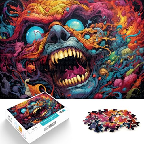 Puzzle für Erwachsene 1000 Teile farbenfrohes Höllendämonen-Familienspiel für und 26 x 38 cm Künstlersammlung bildende Kunst für Teenager ab 14 Jahren Puzzle für Erwachsene 1000 Teile farbenfrohes Höllendämonen-Familienspiel für und 26 x 38 cm Künstlersammlung bildende Kunst für Teenager ab 14 Jahren von DLBHSG