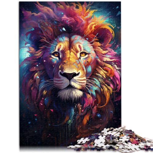 Puzzle für Erwachsene 1000 Teile galaktischer Löwe Impossible Puzzle 50 x 75 cm ganze Familie für Teenager ab 14 Jahren Puzzle für Erwachsene 1000 Teile galaktischer Löwe Impossible Puzzle 50 x 75 cm ganze Familie für Teenager ab 14 Jahren von DLBHSG