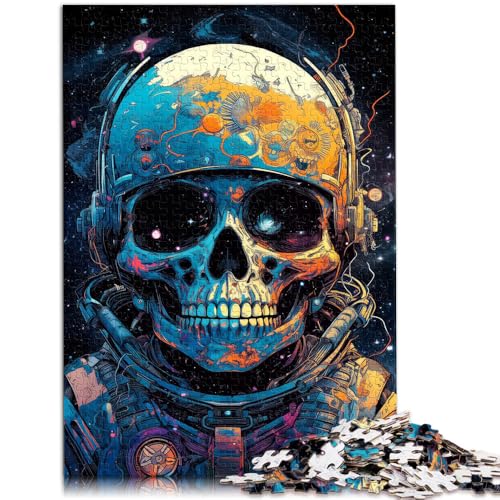 Puzzle für Erwachsene 1000 Teile galaktischer Totenkopf Stressabbau 26 x 38 cm anspruchsvolles Spiel und Familienspiel für 14-Jährige Puzzle für Erwachsene 1000 Teile galaktischer Totenkopf Stressabbau 26 x 38 cm anspruchsvolles Spiel und Familienspiel für 14-Jährige von DLBHSG