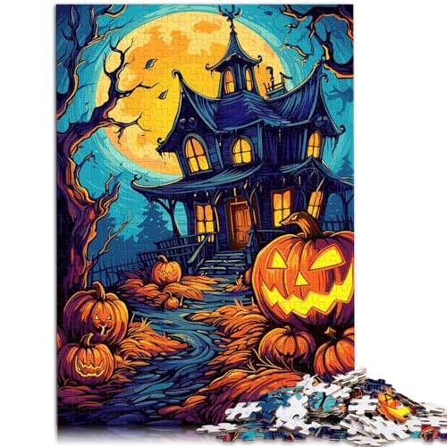 Puzzle für Erwachsene 1000 Teile gruseliges Halloween-Puzzle Geschenke 50 x 75 cm Künstlersammlung bildende Kunst für Jugendliche ab 14 Jahren von DLBHSG