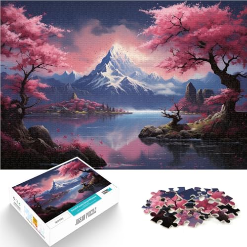 Puzzle für Erwachsene 1000 Teile japanische Kirschblüte Lernspielzeug Familienspiele 26 x 38 cm Künstlersammlung bildende Kunst Puzzle für Erwachsene 1000 Teile japanische Kirschblüte Lernspielzeug Familienspiele 26 x 38 cm Künstlersammlung bildende Kunst von DLBHSG