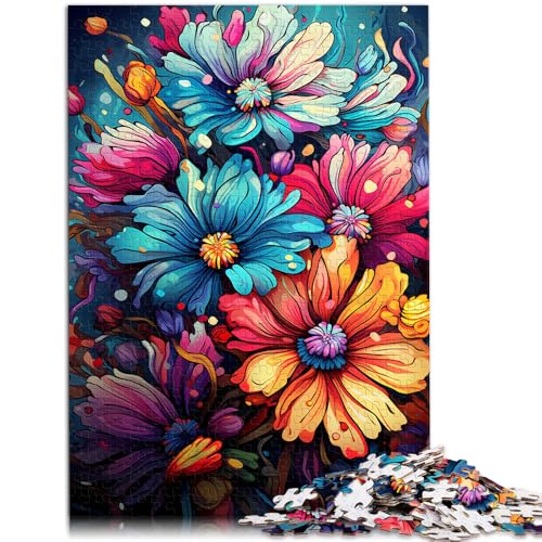 Puzzle für Erwachsene 1000 Teile kleine Gänseblümchen-Puzzle – anspruchsvolles Spiel 50 x 75 cm ganze Familie von DLBHSG
