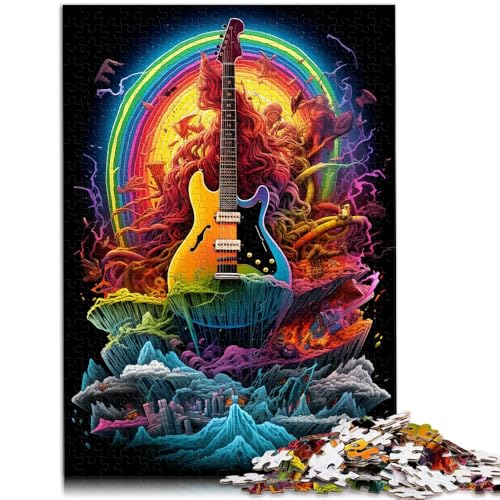 Puzzle für Erwachsene 1000 Teile magische Gitarre pädagogisches Spielzeug zum Stressabbau Puzzle 26 x 38 cm Geburtstagsgeschenk Geschenke Wandkunst Puzzle für Erwachsene 1000 Teile magische Gitarre pädagogisches Spielzeug zum Stressabbau Puzzle 26 x 38 cm Geburtstagsgeschenk Geschenke Wandkunst von DLBHSG