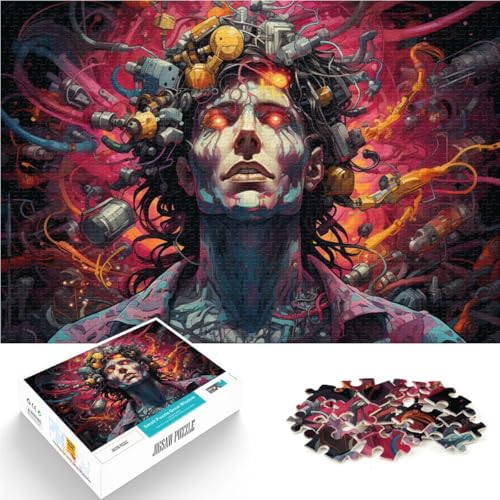 Puzzle für Erwachsene 1000 Teile mechanischer Junge anspruchsvolles Spiel 26 x 38 cm anspruchsvolles Spiel und Familienspiel von DLBHSG