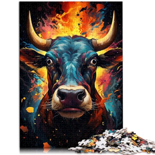 Puzzle für Erwachsene 1000 Teile mutierte Kühe anspruchsvolles Spiel Puzzle 50 x 75 cm Stressabbau Urlaub zu Hause Zeit totschlagen Puzzle für Erwachsene 1000 Teile mutierte Kühe anspruchsvolles Spiel Puzzle 50 x 75 cm Stressabbau Urlaub zu Hause Zeit totschlagen von DLBHSG