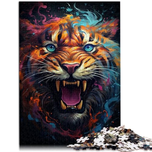 Puzzle für Erwachsene 1000 Teile mutierte Tiger Lernspielzeug Familienspiele 26 x 38 cm Geschenke für Freunde und Familie Puzzle für Erwachsene 1000 Teile mutierte Tiger Lernspielzeug Familienspiele 26 x 38 cm Geschenke für Freunde und Familie von DLBHSG
