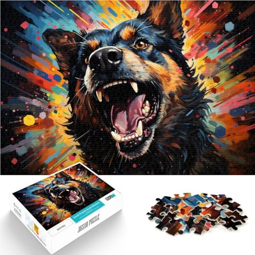 Puzzle für Erwachsene 1000 Teile mutierter bösartiger Hund Quizspiel 26 x 38 cm Künstlersammlung bildende Kunst für Teenager ab 14 Jahren Puzzle für Erwachsene 1000 Teile mutierter bösartiger Hund Quizspiel 26 x 38 cm Künstlersammlung bildende Kunst für Teenager ab 14 Jahren von DLBHSG