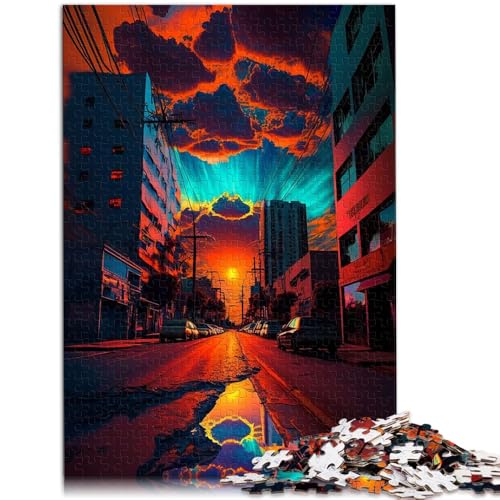Puzzle für Erwachsene 1000 Teile psychedelisches Denkspiel 26 x 38 cm Geburtstagsgeschenk Geschenk Wandkunst für Teenager ab 14 Jahren von DLBHSG