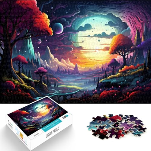 Puzzle für Erwachsene 1000 Teile schöne Landschaft Puzzle Geschenke 26 x 38 cm mit passendem Poster und Quizblatt für Teenager ab 14 Jahren Puzzle für Erwachsene 1000 Teile schöne Landschaft Puzzle Geschenke 26 x 38 cm mit passendem Poster und Quizblatt für Teenager ab 14 Jahren von DLBHSG