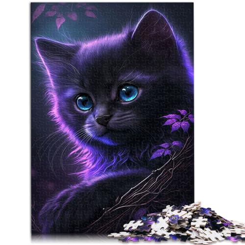 Puzzle für Erwachsene 1000 Teile süße lila Katze Denkspiel 50 x 75 cm tolles Geschenk für die ganze Familie ab 14 Jahren Puzzle für Erwachsene 1000 Teile süße lila Katze Denkspiel 50 x 75 cm tolles Geschenk für die ganze Familie ab 14 Jahren von DLBHSG