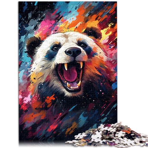 Puzzle für Erwachsene 1000 Teile süßes Panda-Quizspiel 50 x 75 cm anspruchsvoll Aber unterhaltsam und humorvoll für Teenager ab 14 Jahren von DLBHSG