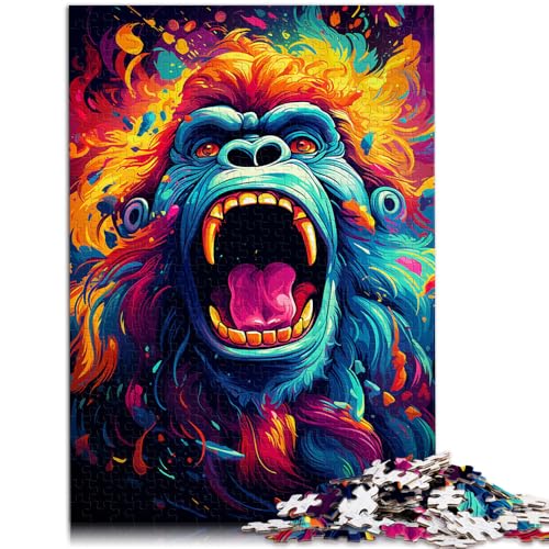 Puzzle für Erwachsene 1000 Teile wütender Orang-Utan anspruchsvolles Spiel 50 x 75 cm Lernspiel für Geburtstag Weihnachten Puzzle für Erwachsene 1000 Teile wütender Orang-Utan anspruchsvolles Spiel 50 x 75 cm Lernspiel für Geburtstag Weihnachten von DLBHSG