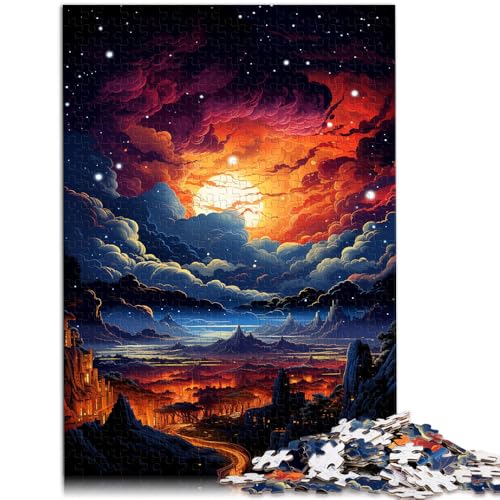Puzzle für Erwachsene 1000 Teile wunderschöne Fantasielandschaft Puzzle-Kunstwerk 50 x 75 cm geeignet als Schreibtischdekoration für Teenager ab 14 Jahren Puzzle für Erwachsene 1000 Teile wunderschöne Fantasielandschaft Puzzle-Kunstwerk 50 x 75 cm geeignet als Schreibtischdekoration für Teenager ab 14 Jahren von DLBHSG