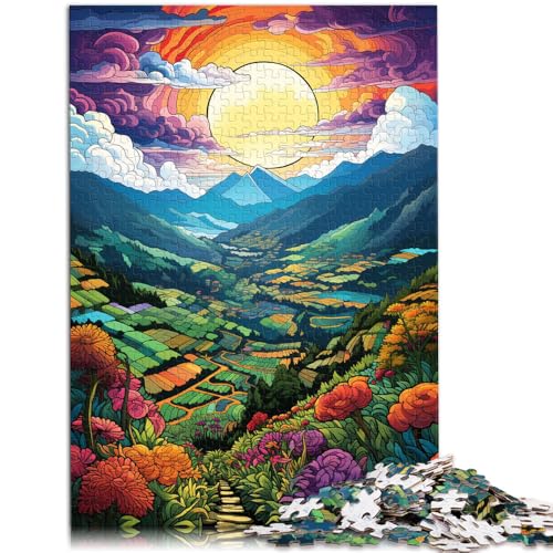 Puzzle für Erwachsene 1000 Teile wunderschöne Landschaft Lernpuzzle 50 x 75 cm mit passendem Poster und Quizblatt Puzzle für Erwachsene 1000 Teile wunderschöne Landschaft Lernpuzzle 50 x 75 cm mit passendem Poster und Quizblatt von DLBHSG