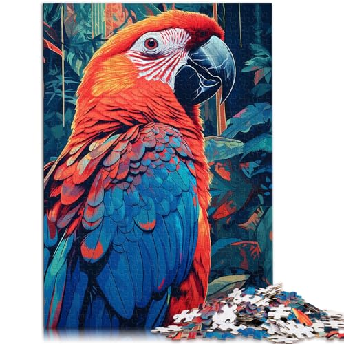 Puzzle für Erwachsene 1000 Teile wunderschöner Ara-Papagei Spiele Spielzeug Geschenk 50 x 75 cm anspruchsvolles Spiel und Familienspiel für Teenager ab 14 Jahren Puzzle für Erwachsene 1000 Teile wunderschöner Ara-Papagei Spiele Spielzeug Geschenk 50 x 75 cm anspruchsvolles Spiel und Familienspiel für Teenager ab 14 Jahren von DLBHSG