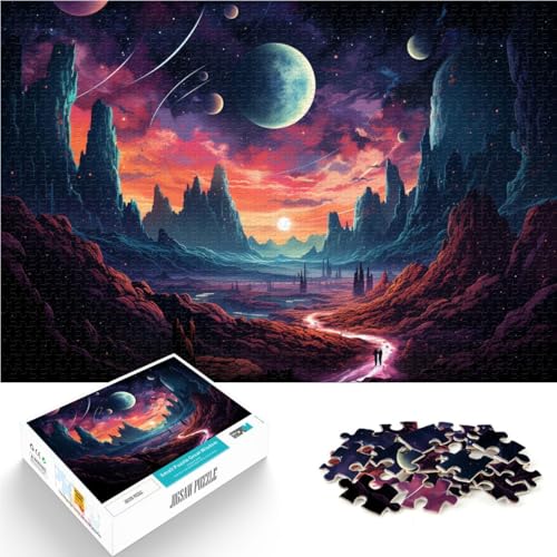Puzzle für Erwachsene Adler 1000 Teile50x75cm Holzpuzzle Lernspielzeug für Erwachsene und Kinder ab 14 Jahren von DLBHSG