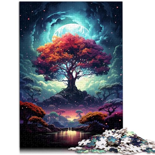 Puzzle für Erwachsene 1000 Teile Galaxiebaum Handgeschwindigkeitswettbewerb 50x75cm Geschenke für Freunde und Familie für Teenager ab 14 Jahren von DLBHSG