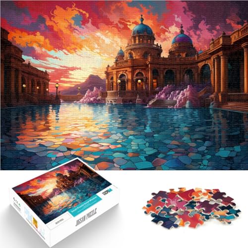 Puzzle für Erwachsene Art Wolf 1000 Teile 49,7 x 75,4 cm Holzpuzzle Familienaktivität für Erwachsene und Kinder ab 14 Jahren von DLBHSG
