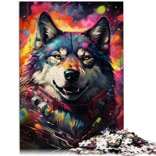 Puzzle für Erwachsene 1000 Teile Weltraum Seewolf Quizspiel 50 x 75 cm jedes Teil ist einzigartig – anspruchsvolles unterhaltsames Spiel für die ganze Familie von DLBHSG